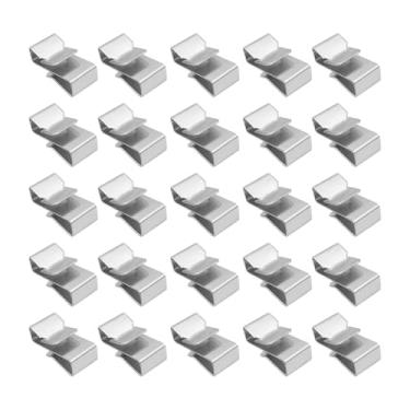 Imagem de Yourkar Clipes de arame para estrutura de reboque de 25 peças, clipes de fiação de reboque de aço de 18 mm para gerenciamento de fios automotivos, organização de cabos para reboque de barco, barco de