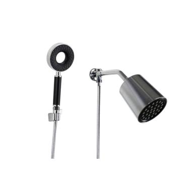 Imagem de Ducha Thick 11 cm em ABS Cromada com Ducha de Mão c/ 3 Jatos