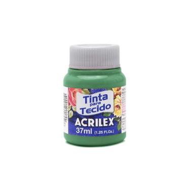 Imagem de Tinta Para Tecido Acrilex Fosca 37ml Escolha a Cor, 594 - VERDE SECO