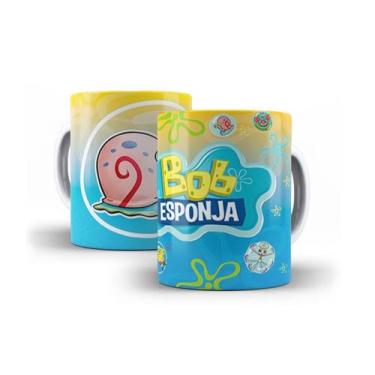 Imagem de Caneca Xicara Personalizada Bob Esponja - X-Colour, 19
