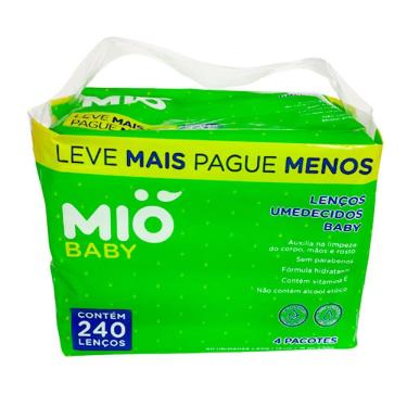 Imagem de Lenço Umedecido Mió Baby 240 Unidades