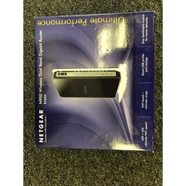 Imagem de NETGEAR Roteador GIGABIT de banda dupla sem fio N900 450 + 450 Mbps, velocidade máxima WiFi, compartilhe duas impressoras USB e armazenamento, separado e