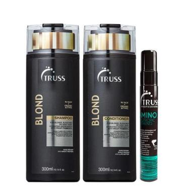 Imagem de Truss Blond Kit Shampoo Condicionador e Amino 30ml