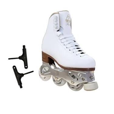 Imagem de Patins em linha Jackson Ultima/Finesse Branco/Feminino Tamanho 4 / Acabou de Lançar 2024
