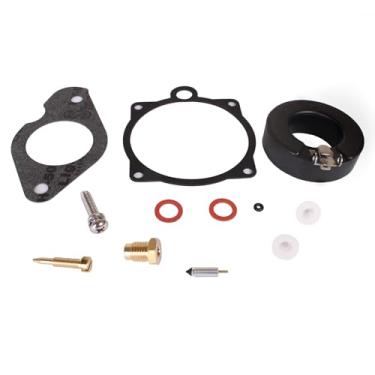 Imagem de Motor de popa 689-W0093-02 01 00 Kit de reparo de carburador para Yamaha 20HP 25HP 30HP 20C 25C 25D 30A CV25 CV30 / 84456M para motor de barco Mercury Mariner, compatível com Sierra 18-7770