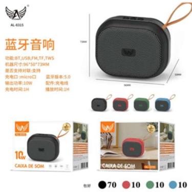 Imagem de Caixa de som altomex al-8315 bluetooth usb rádio fm preto