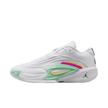 Imagem de Nike Tênis de basquete Luka 3 Photo Finish (HQ5054-107, branco/Volt Glow), Branco/Volt Glow/Verde Brilho/Preto, 43