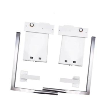 Imagem de IEUDNS Kit de hardware de cama de parede, serviço pesado, instalação fácil resistente para apartamentos para apartamentos, M