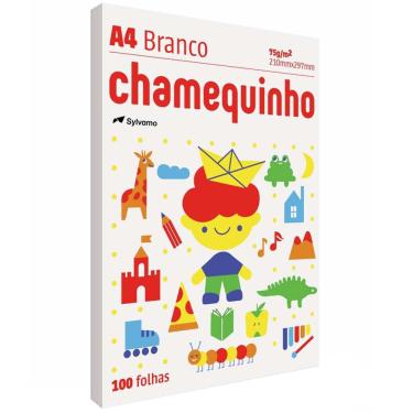 Imagem de Chamex Papel Sulfite A4 75g Branco Chamequinho 100 Folhas