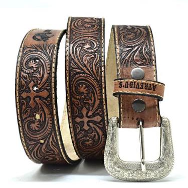 Imagem de Cinto Atrevidus Country Masculino Feminino Estampado Cruz - Atrevidu's