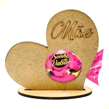 Imagem de Kit 30 Lembrancinha Porta Bombom Mãe Mdf Dia Das Mães