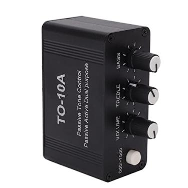 Imagem de Mini Pré-amplificador de áudio Estéreo Akozon Com Baixo Consumo de Energia, Mesma Entrada/saída, Controle de Volume e NE5532, Adequado para CDs, DVDs, MP3s, TVs, Computadores,