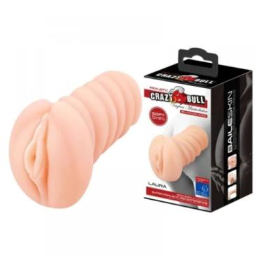 Imagem de Masturbador Masculino Formato De Vagina Laura Vagina Realista Vibração Discreto Para Prazer Intenso