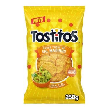 Imagem de Salgadinho de milho sabor toque de sal marinho 260g Tostitos, 260g, To