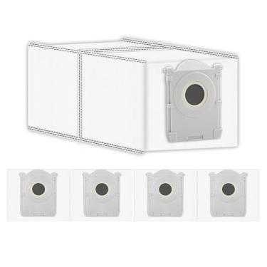 Imagem de (Pacote com 5) Sacos de pó de substituição X8 Pro Omni compatíveis com ECOVACS DEEBOT X8 Pro Omni/ T50 Pro aspirador robótico, kit de acessórios, grande capacidade, sacos de vácuo, sacos de pó de