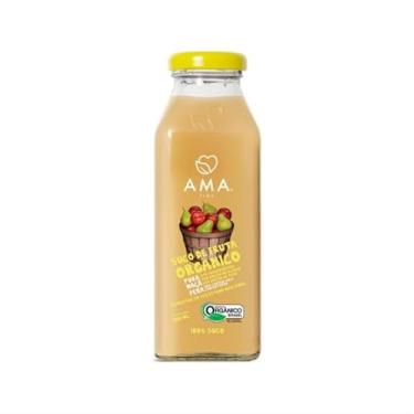 Imagem de Suco Orgânico de Fruta Sabor Maçã e Pera 300ml Ama Time - Selo Orgânico