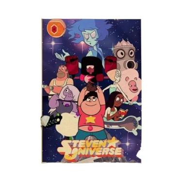 Imagem de Pôster de arte Steven Universe para decoração de bar de sala de estar 