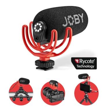 Imagem de JOBY Microfone compacto Wavo on-Camera Vlogging Super Cardioide Padrão com Rycote Duo-Lira para Smartphone, CSC, Mirrorless, Vlogging, Youtuber, Podcast, IRL, Criadores de conteúdo