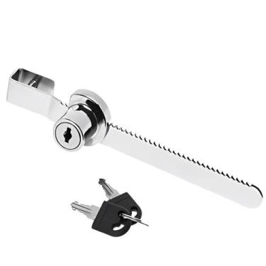 Imagem de Fechadura para vitrine haga serra 12cm