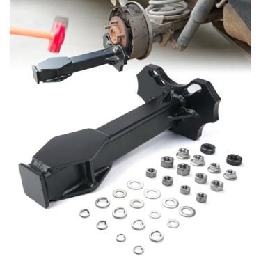 Imagem de Lupar Kit de ferramentas de remoção de cubo de rolamento de roda compatível com todos os cubos de parafuso de eixo 5, 6, 8 pinos extrator de buster