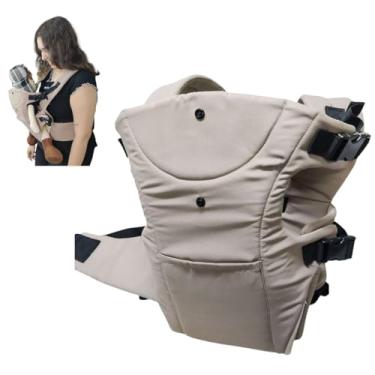 Imagem de Canguru Carregador Bebe Criança Bolso Alça Ajustavel Passeio Viagem Macio Confortavel Seguro Resistente Proteçao