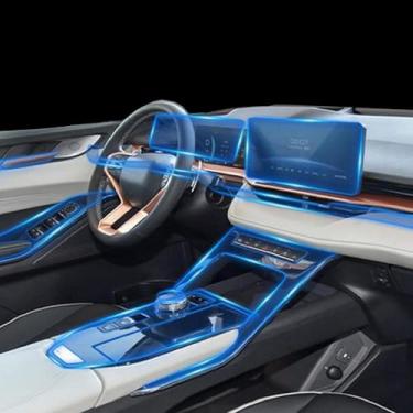 Imagem de RFEHOP Película protetora TPU para console central interior do carro, para Haval H6 2021
