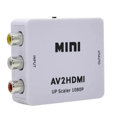 Imagem de Adaptador Rca Para Hdmi 720p Ou 1080p - Av2hdmi