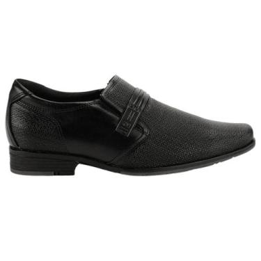 Imagem de Sapato Social Pegada 125808 Masculino Preto, Preto, 41