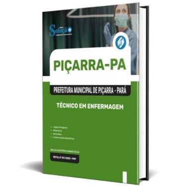 Imagem de Apostila Prefeitura Piçarra Pa 2025 Técnico Em Enfermagem - Editora So