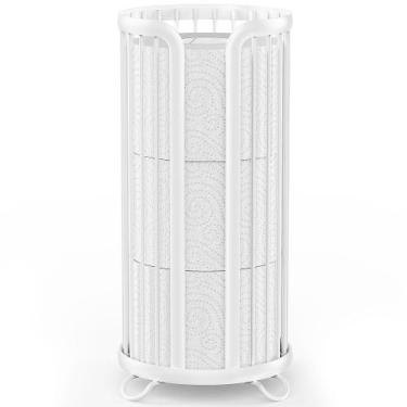 Imagem de Suporte para papel higiênico Bunoxea Reserve 3 Mega Rolls