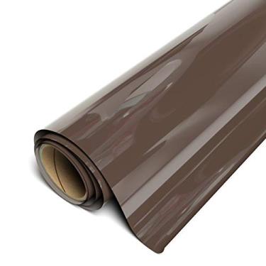 Imagem de Siser EasyWeed Stretch Matte HTV Rolo de 11,8 cm x 4,5 m - Vinil de transferência de calor para ferro (café)