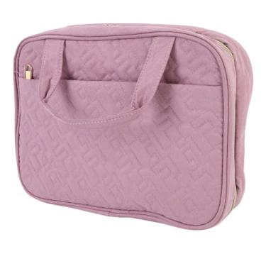 Imagem de TARSHYRY Bacha de Higiene Pessoal de Viagem Organizador Pendurado, Armazenamento Cosmético para Escovas de Condicionadores de Shampoo, Produtos para a Pele de Maquiagem de Viagem (Violeta)