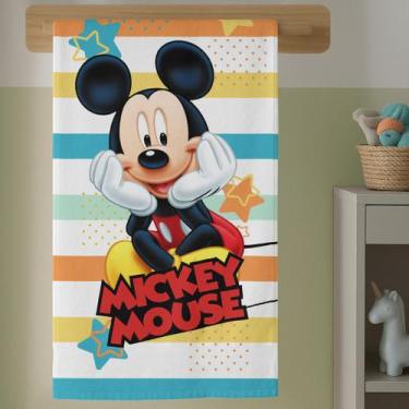 Imagem de Toalha Banho Infantil Estampada Ratinho Mágico Personagem Animado Algo