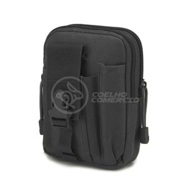 Imagem de Bolsa Preta Kit Ferramentas De Camping Acessórios