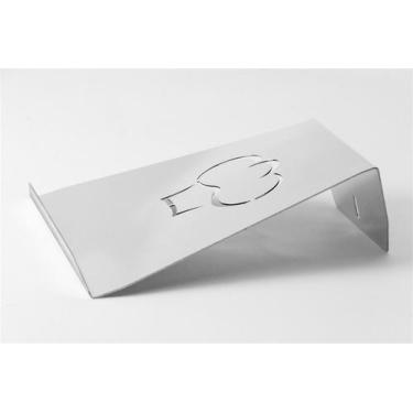 Imagem de Suporte Porta Tablet/Livro Receita Mesa Inox Polido- Chapéu - Maxx Dia