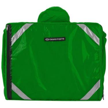 Imagem de Mochila Térmica Marmita Cromo Forte Delivery Entrega Entregador Motobo