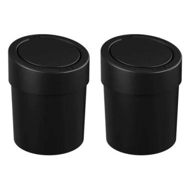 Imagem de Lixeiras Para Banheiro E Cozinha Press 5 Litros 2 Peças Coza