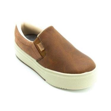 Imagem de Tênis Infantil Menino Dok 72058 - Caramelo-Masculino