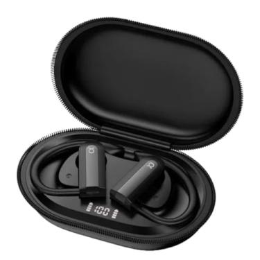 Imagem de Fone De Ouvido Sem Fio Bluetooth V5.3 Compatível com iPhone Android Microfone e Redução de Ruído Academia Corrida Fitness Trabalho Musicas Graves Potentes Controle Touch Linha Premium