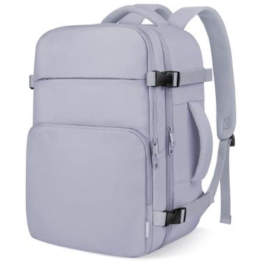 Imagem de Mochila de viagem ZOMFELT para mulheres e homens, laptop de 15,6 polegadas, roxa