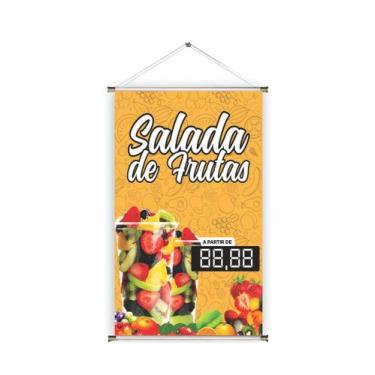Imagem de Banner pronto Salada de Fruta BA 152 medida 45x70 cm arte pronta
