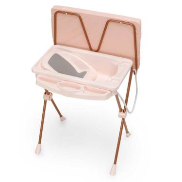 Imagem de Banheira de Bebê Plástica Classic Rosa Galzerano