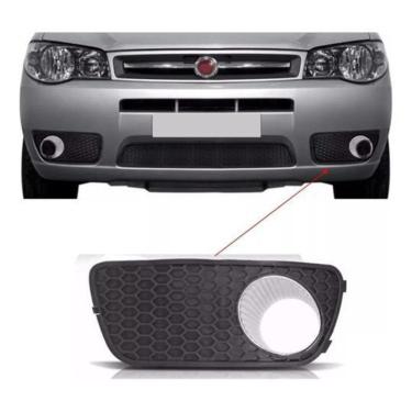 Imagem de Grade Farol Milha Moldura Palio 2004 À 2010 Lado E