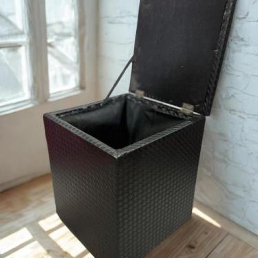 Imagem de Puff Bau Pequeno Porta Brinquedos Organizador Puffe Pufe Baú - Baú Puf