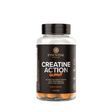 Imagem de Creatine Action Gummy Laranja Essential Nutrition  240g