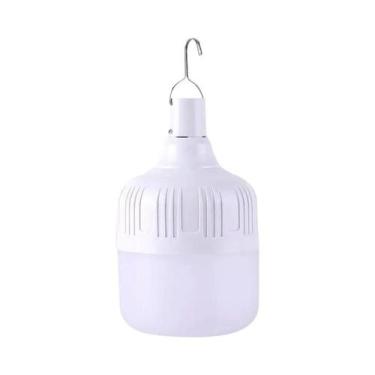 Imagem de Lanterna Solar Recarregável Com Controle Remoto E Ganchos, Luz De Emer