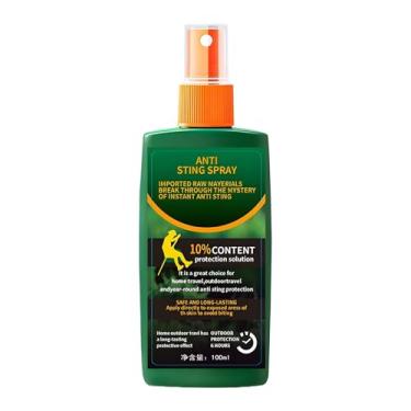 Imagem de Rrlihjgu Spray para - Contra Picadas,Repelente de 100 ml para Jardim, Campismo, Casa, Relvado, Pátio, Viagens, Interiores, Caminhadas e