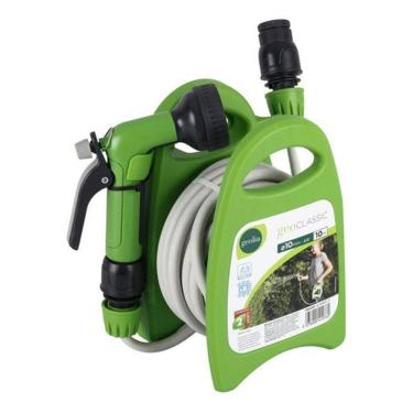 Imagem de Enrolador Portátil Mangueira 10M Jardim 8 Tipos Esguincho