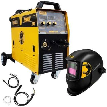 Imagem de Máquina Solda Multiprocessos 220V EVAMIG-250 com Máscara Automática DI
