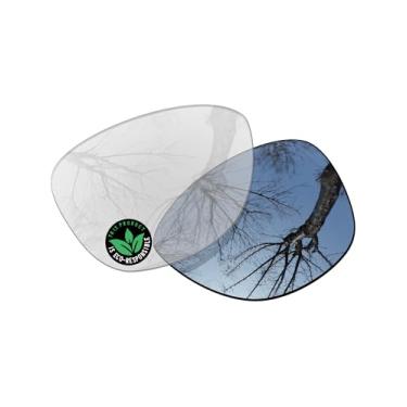 Imagem de Raydi Lentes de reposição de policarbonato para óculos de sol RayBan Meta Skyler RW4010 52 mm - Eclipse Titanium Photochromic - Não polarizado